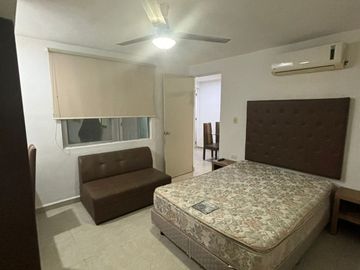 Departamento en renta amueblado  en Mérida; a unas cuadras del IMSS-T1.