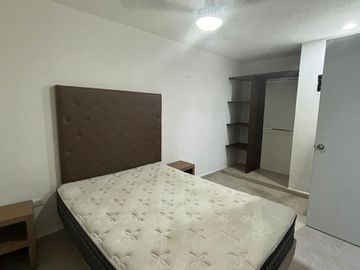 Departamento en renta amueblado  en Mérida; a unas cuadras del IMSS-T1.