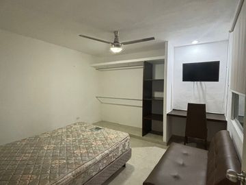 Departamento en renta amueblado  en Mérida; a unas cuadras del IMSS-T1.