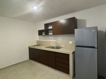 Departamento en renta amueblado  en Mérida; a unas cuadras del IMSS-T1.