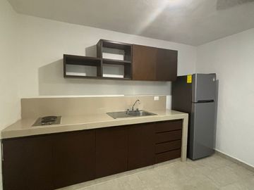 Departamento en renta amueblado  en Mérida; a unas cuadras del IMSS-T1.
