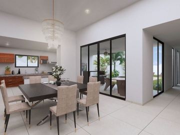 CASA EN VENTA MERIDA CONKAL CON ALBERCA EN SAN DIEGO CUTZ
