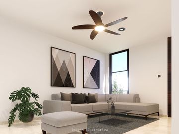 CASA EN VENTA MERIDA CHOLUL  EN PRIVADA CON PISCINA Y AMENIDADES