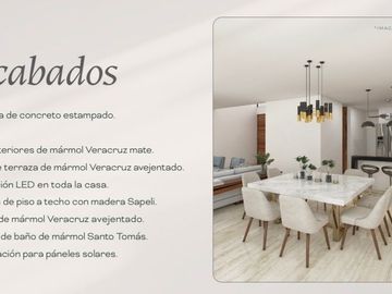 CASA EN PRIVADA TAMORA EN VENTA 3 RECAMARAS