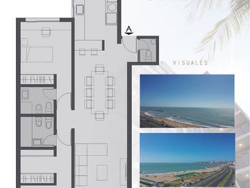 Departamento Frente al Mar
