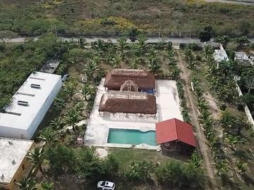 TERRENO EN VENTA EN MÉRIDA YUCATÁN EN TEYA KANASÍN A UN LADO DEL TREN MAYA