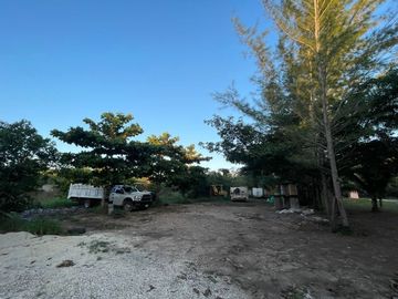 TERRENO EN VENTA EN MÉRIDA YUCATÁN EN TEYA KANASÍN A UN LADO DEL TREN MAYA