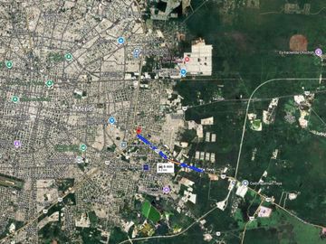 TERRENO EN VENTA EN MÉRIDA YUCATÁN EN TEYA KANASÍN A UN LADO DEL TREN MAYA