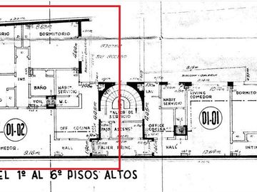 Departamento de 3 dormitorios en Centro