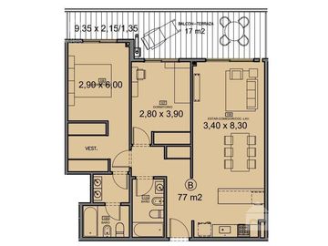 Hermoso 3 ambientes con balcón aterrazado y full amenities en Nuñez!