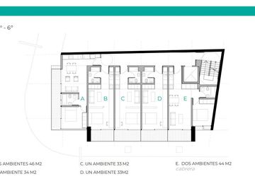 Casa Cabrera - departamentos en venta en Palermo