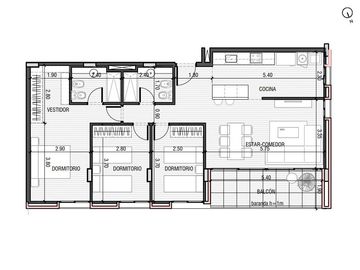 VENTA - Depto 3 Dormitorios, Cochera, Amenities. Financiado. Galida, Fundar. Funes