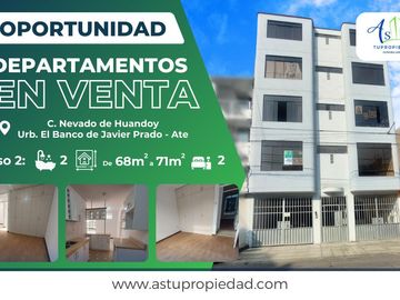 VENTA DEPARTAMENTO 2DO PISO URB ALPAMAYO ATE