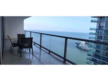 VENTA APARTAMENTO PUNTA PACIFICA  AMOBLADO VISTA AL MAR  PH TOC