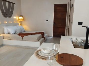 DEPARTAMENTO EN VENTA UBICADO EN TULUM A 5 MINUTOS DEL MAR