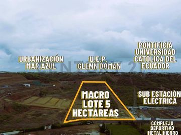 !GRAN OPORTUNIDAD¡ SE VENDE MACRO LOTE DE 5 HECTAREAS EN AREA URBANIZADA