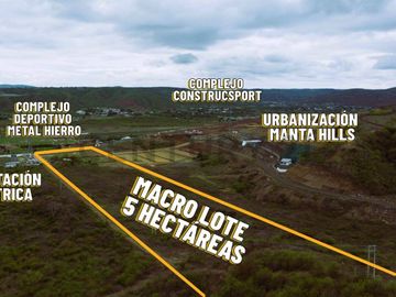 !GRAN OPORTUNIDAD¡ SE VENDE MACRO LOTE DE 5 HECTAREAS EN AREA URBANIZADA