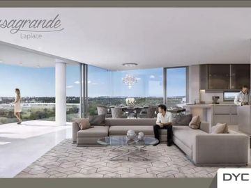 Departamento en venta Avenida Laplace 3 dormitorios 4 baños con cochera balcon y pileta a estrenar