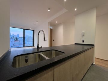 DEPARTAMENTO EXTERIOR CON BALCON EN COL. DEL VALLE NORTE
