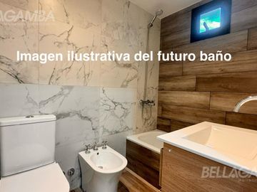 Triplex de pozo 4 ambientes con jardín y terraza en Munro