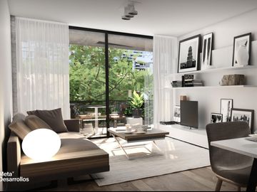 Venta Departamento  3 Amb con dependencia y patio en Palermo Hollywood Amenities