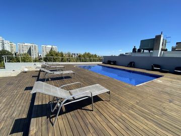 VENTA monoambiente amoblado de 49m2 c/ coch fija y cu, seg 24h y ame-Ciudad de la paz 300 (Colegiales)