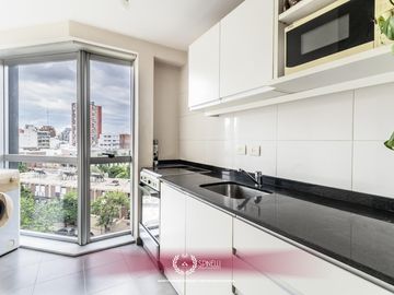 Venta departamento 3 ambientes 47M² con balcón en San Cristóbal full amenities torre Altos Porteños