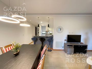 VENTA  con renta - Departamento 3 amb con jardín en  Espacio las cavas, Canning