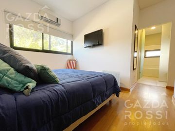 VENTA  con renta - Departamento 3 amb con jardín en  Espacio las cavas, Canning