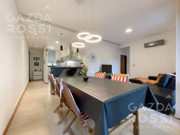 VENTA  con renta - Departamento 3 amb con jardín en  Espacio las cavas, Canning