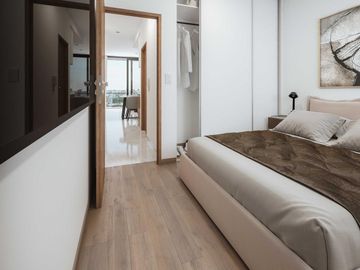 Departamento venta 1 dormitorio-42 metros-Frente-Pozo-Tribunales-La Plata
