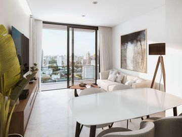 Departamento venta 1 dormitorio-42 metros-Frente-Pozo-Tribunales-La Plata