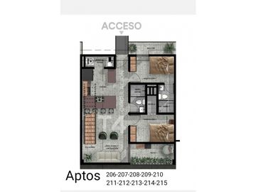 VENTA DE APARTAMENTO EN CONDOMINIO