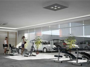 Tigre, en venta, mb departamento 2 ambientes c/balcon y parrilla, pileta, gym, cochera opcional