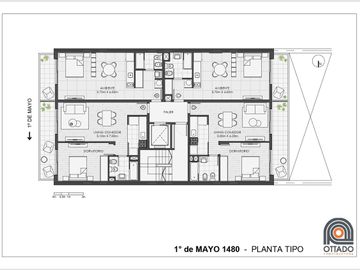 Departamento en venta en Zona Centro, Rosario 1 monaombiente c/amenities