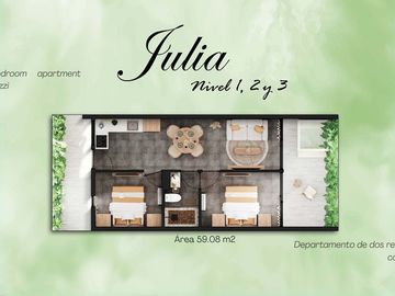 Penthouse en Región 8, Tulum, Quintana Roo CAEN-1094-Ph