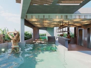 Penthouse en Región 8, Tulum, Quintana Roo CAEN-1094-Ph