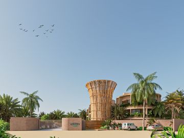 Departamentos de 1 rec 1er Nivel en preventa en Chicxulub puerto, Yucatan.