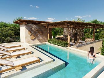 CASA EN VENTA EN TULUM UBICADA EN TULUM A 10 MINUTOS DEL MAR