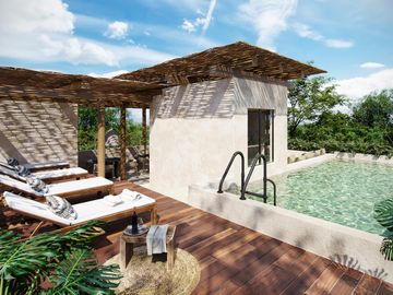 CASA EN VENTA EN TULUM UBICADA EN TULUM A 10 MINUTOS DEL MAR