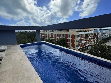 Penthouse duplex Lock-Off de 69 m2, 2 baños, en Aldea Zama