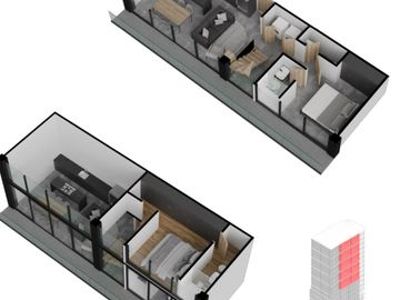 Hermoso Loft en Preventa Justo Sierra Residencias Urbanas