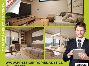 Departamento en Venta en C64866 - Venta Departamento NUEVO sin COMISION - Providencia Mayflower - 2D2B