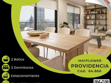 Departamento en Venta en C64866 - Venta Departamento NUEVO sin COMISION - Providencia Mayflower - 2D2B