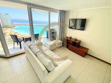 Se vende dpto amoblado en Laguna del Mar.