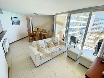 Se vende dpto amoblado en Laguna del Mar.