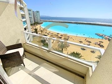 Se vende dpto amoblado en Laguna del Mar.