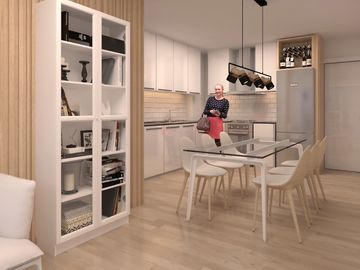 Venta - Departamento a estrenar de un dormitorio con amenities en barrio Pichincha, Rosario