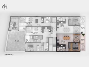 Venta - Departamento a estrenar de un dormitorio con amenities en barrio Pichincha, Rosario