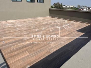 Gardenhouse con terraza Residencial Alegria 138m2 Av Bosques 151